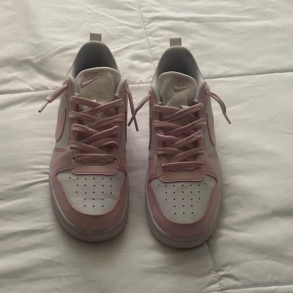 Nike Shoes - Nike Pink and White Athletic Shoes